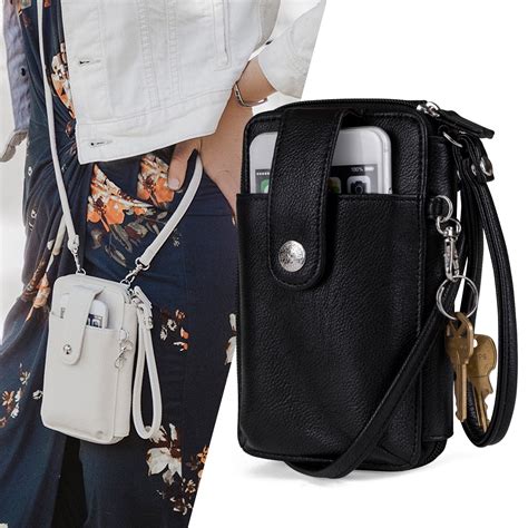 rfid crossbody cell phone purse